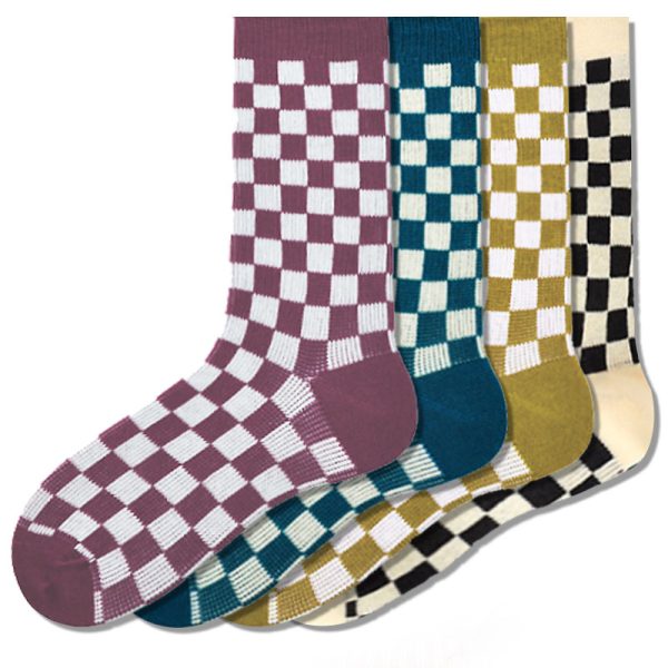 Molly Emma Checker Socks Set